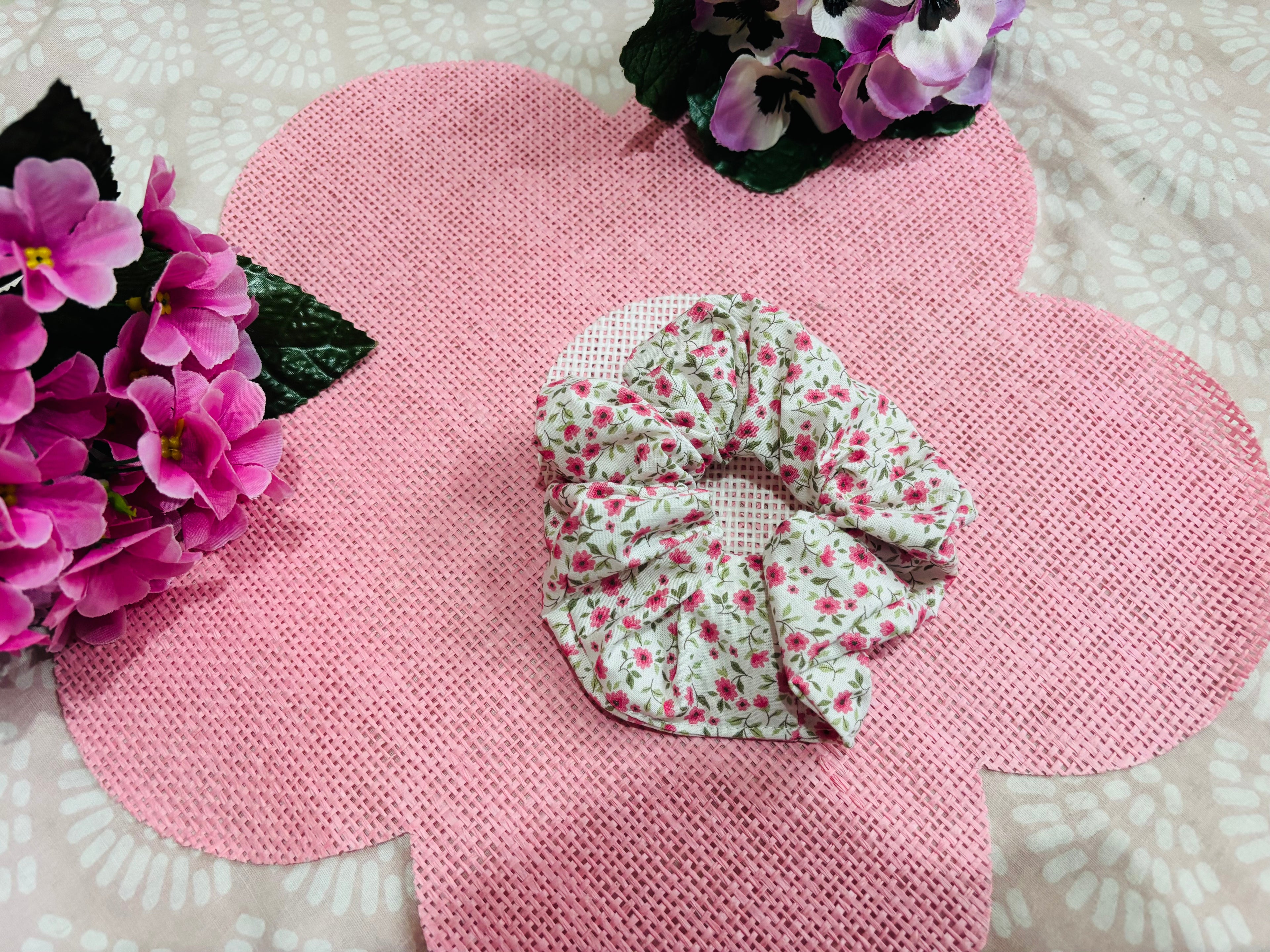 Chouchou scrunchie Aurore