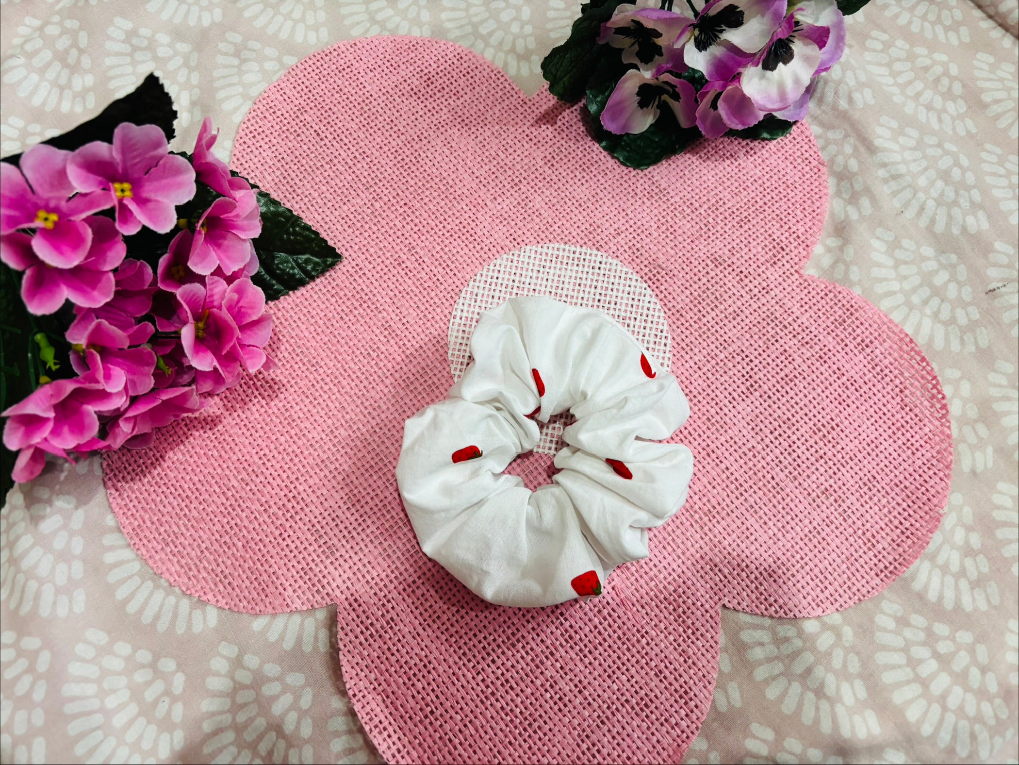 Chouchou scrunchie Coline